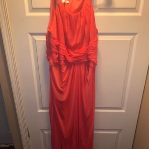 Pink/Silver formal dress Women’s 18, worn once.